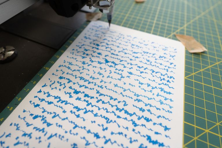 Artwork from project The Drawing Machine